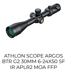 Athlon Scope Argos BTR G2